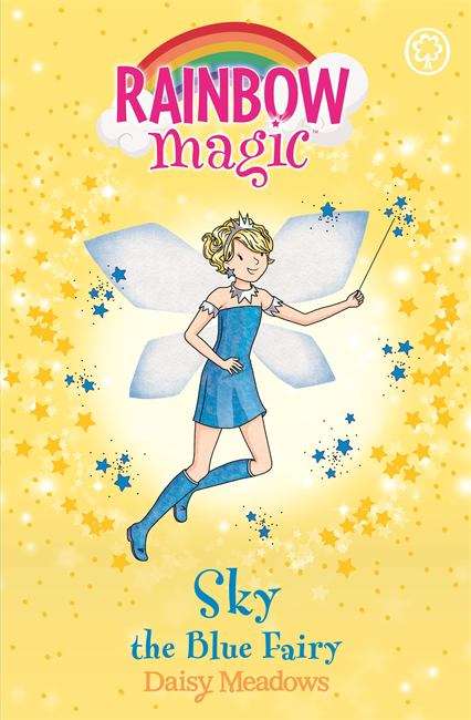 Book cover of Rainbow Magic, The Rainbow Fairies, Book 5: Sky the Blue Fairy (PDF)