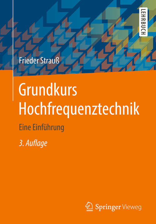 Book cover of Grundkurs Hochfrequenztechnik: Eine Einführung