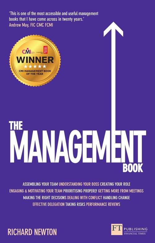 Book cover of The Management Book: Mastering the art of leading teams (Financial Times Series)