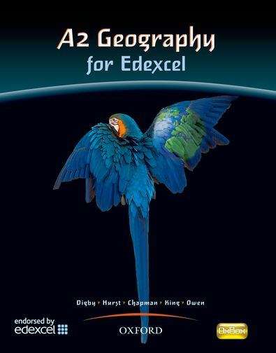 Book cover of A2 Geography for Edexcel, student book (PDF)