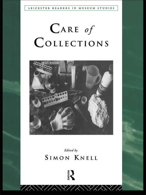 Book cover of Care of Collections