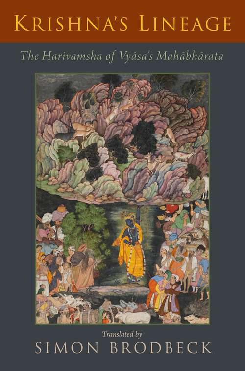 Book cover of Krishna's Lineage: The Harivamsha of Vyasa's Mahabharata