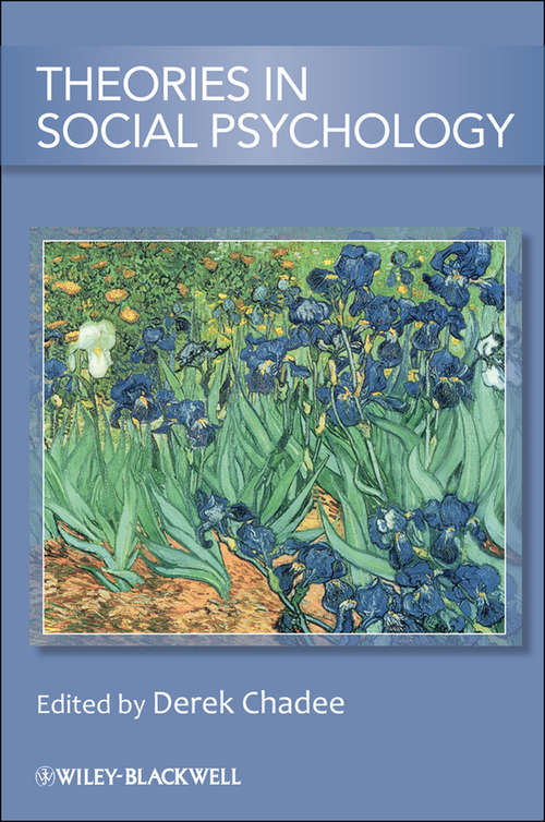 Book cover of Theories in Social Psychology