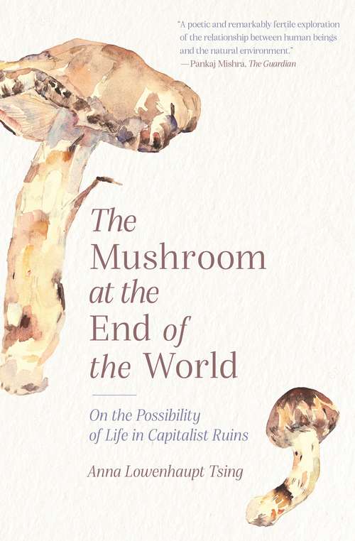 Book cover of The Mushroom at the End of the World: On the Possibility of Life in Capitalist Ruins