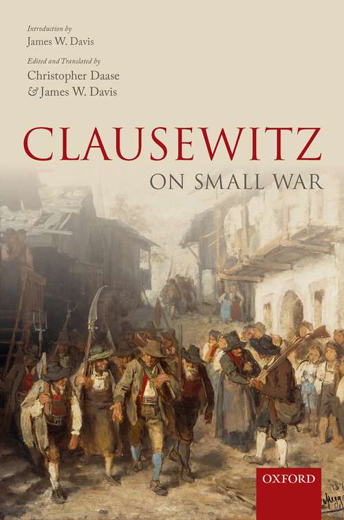 Book cover of Clausewitz on Small War