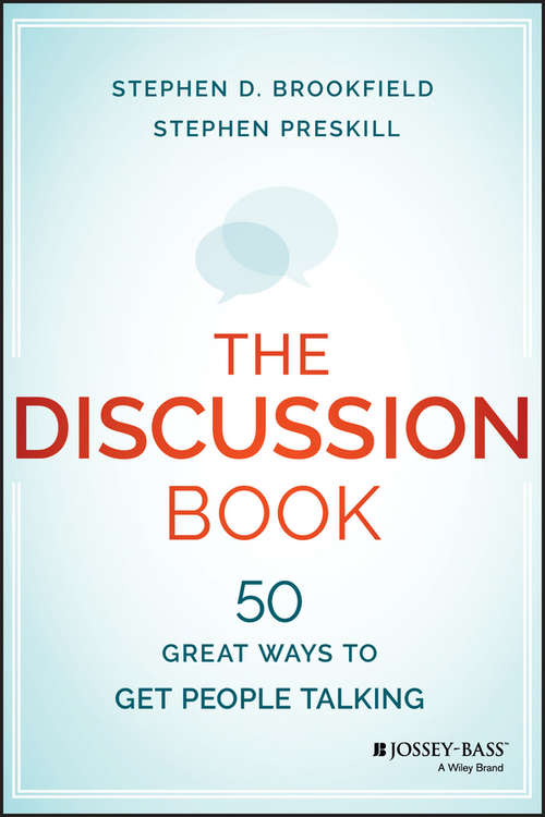 Book cover of The Discussion Book: 50 Great Ways to Get People Talking