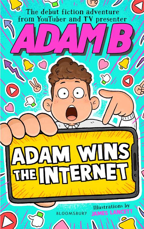 Book cover of Adam Wins the Internet