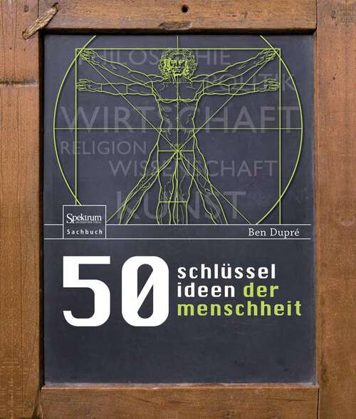 Book cover of 50 Schlüsselideen der Menschheit (2012)