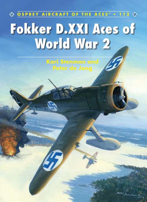 Book cover of Fokker D.XXI Aces of World War 2 (Aircraft of the Aces)