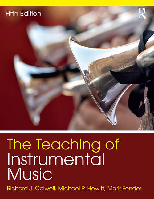 Book cover of The Teaching of Instrumental Music (5)