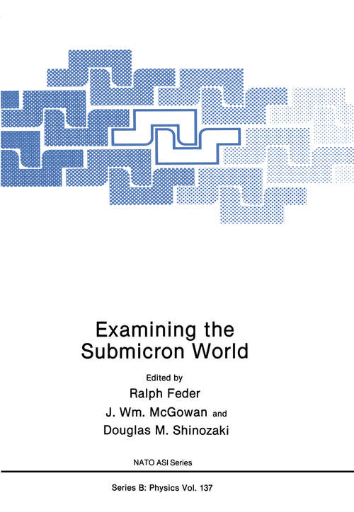 Book cover of Examining the Submicron World (1986) (Nato ASI Subseries B: #137)