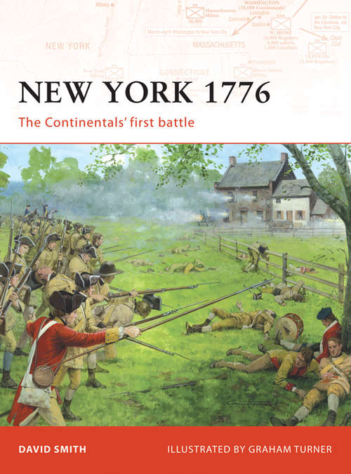 Book cover of New York 1776: The Continentals’ first battle (Campaign #192)