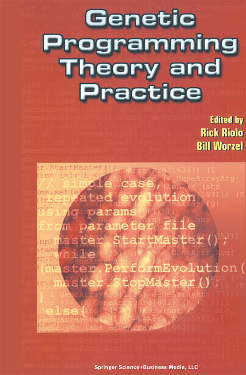Book cover of Genetic Programming Theory and Practice (2003) (Genetic Programming #6)