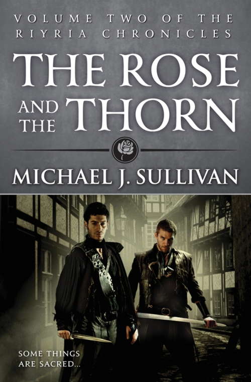 Book cover of The Rose and the Thorn: Book 2 of The Riyria Chronicles (Riyria Chronicles #2)