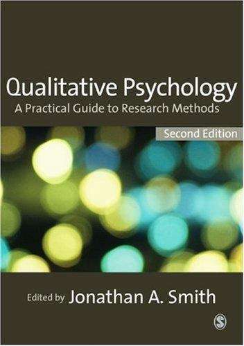 Book cover of Qualitative Psychology