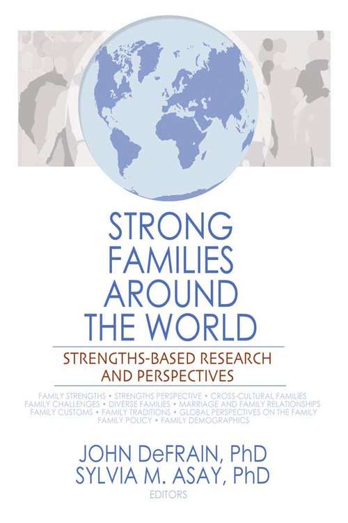 Book cover of Strong Families Around the World: Strengths-Based Research and Perspectives