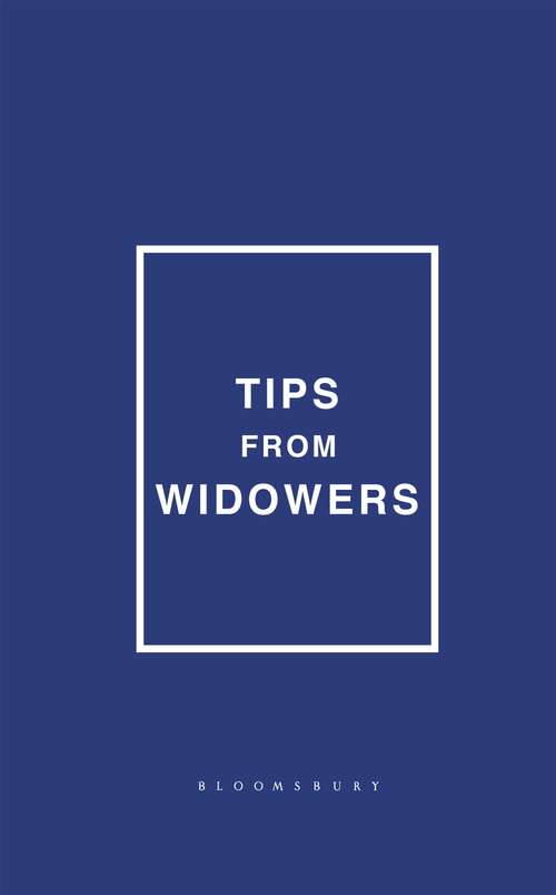 Book cover of Tips from Widowers