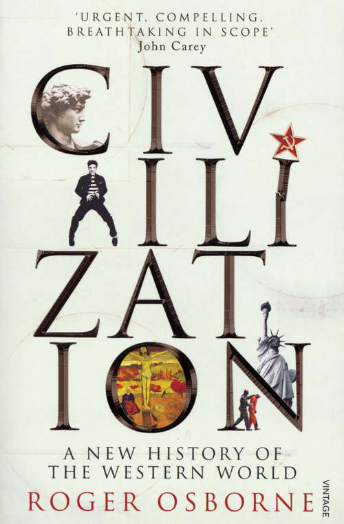 Book cover of Civilization: A New History of the Western World