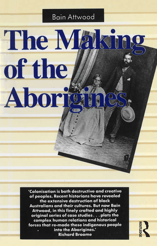 Book cover of The Making of the Aborigines