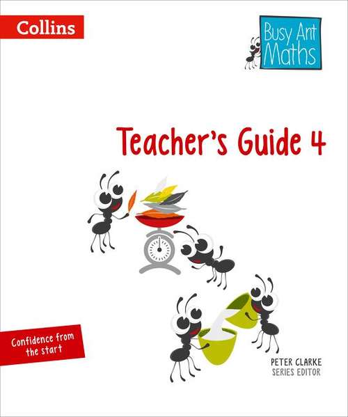 Book cover of Busy Ant Maths European edition: Year 4 Teacher Guide Euro pack (PDF)
