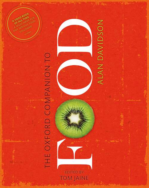 Book cover of The Oxford Companion to Food (2) (Oxford Companions Ser.)