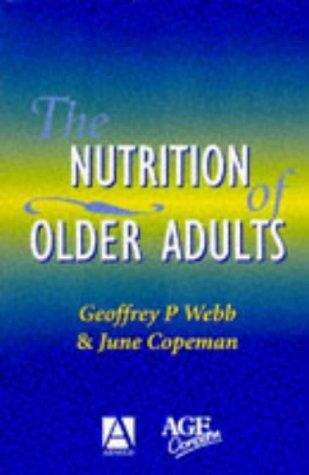 Book cover of Nutrition Of Older Adults (PDF)