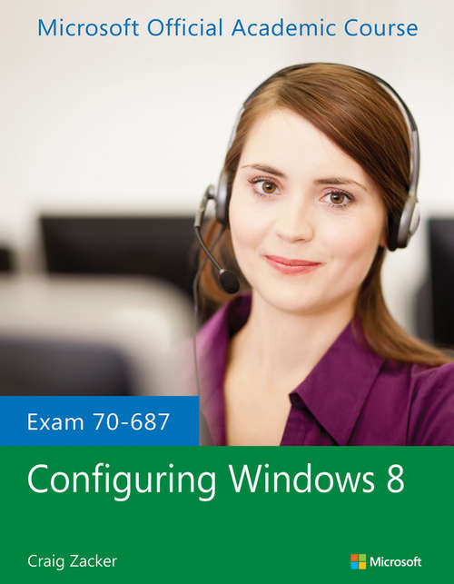 Book cover of Exam 70-687 Configuring Windows 8