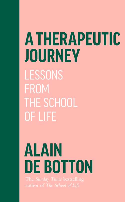 Book cover of A Therapeutic Journey: Lessons from the School of Life