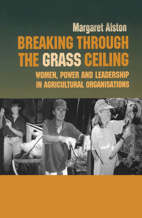 Book cover of Breaking Through Grass Ceiling (Routledge Studies in Management, Organizations and Society)