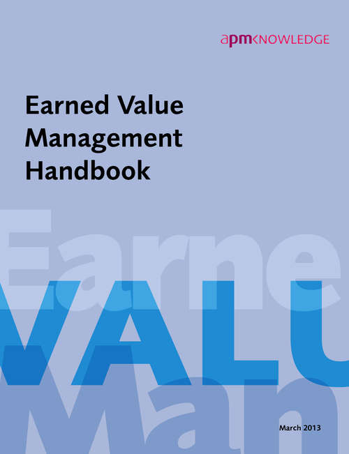 Book cover of Earned Value Management Handbook