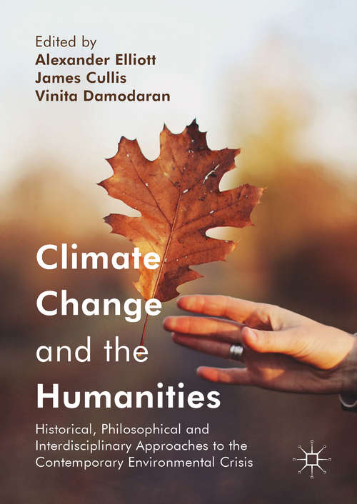 Book cover of Climate Change and the Humanities