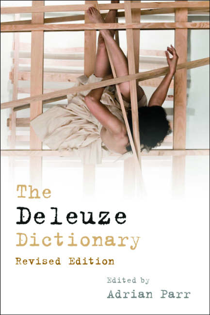 Book cover of The Deleuze Dictionary Revised Edition (Philosophical Dictionaries)