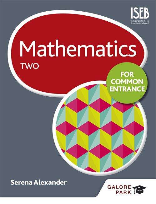 Book cover of Mathematics For Common Entrance Two (PDF)