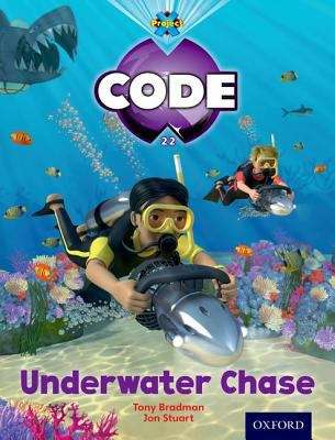Book cover of Project X CODE, Book Band 5, Green, Shark Dive: Underwater Chase (1st edition) (PDF)