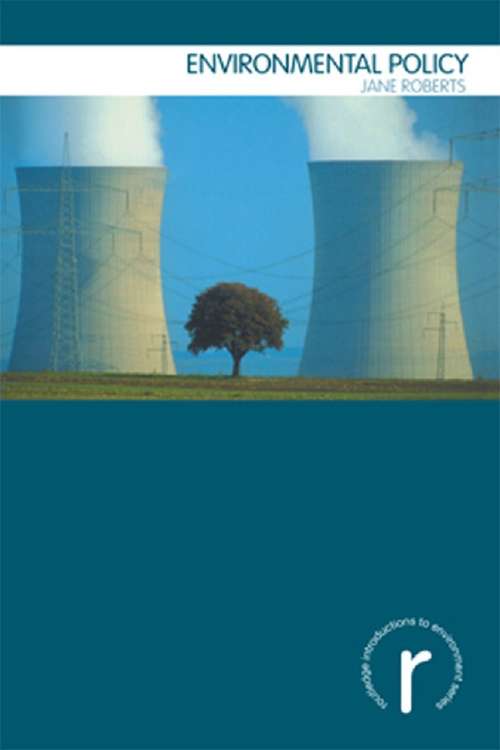 Book cover of Environmental Policy