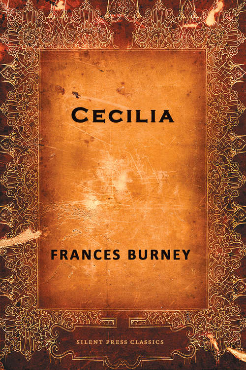 Book cover of Cecilia or Memoirs of an Heiress