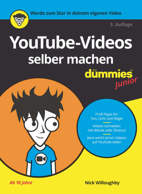 Book cover of YouTube-Videos selber machen für Dummies Junior (3. Auflage) (Für Dummies)
