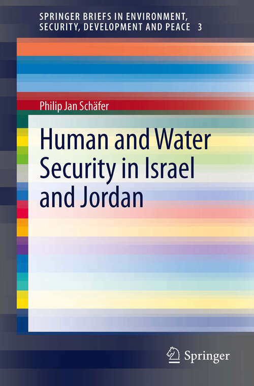Book cover of Human and Water Security in Israel and Jordan (2013) (SpringerBriefs in Environment, Security, Development and Peace #3)