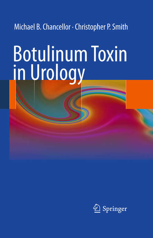 Book cover of Botulinum Toxin in Urology (2011)