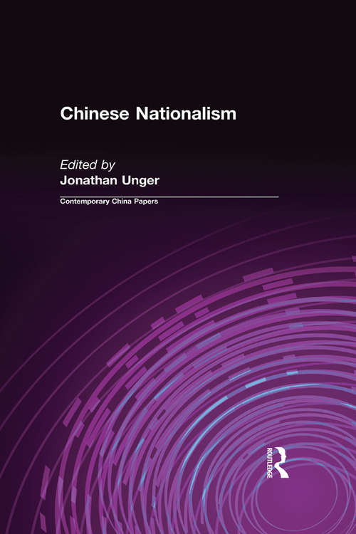 Book cover of Chinese Nationalism