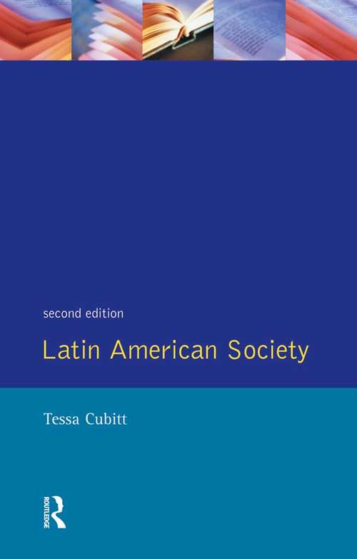 Book cover of Latin American Society