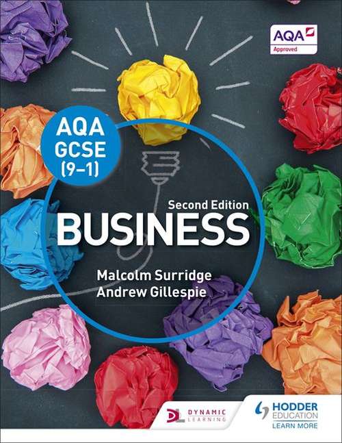 Book cover of AQA GCSE (9-1) Business Second Edition (2)