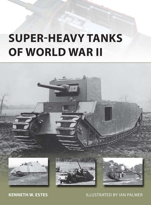 Book cover of Super-heavy Tanks of World War II (New Vanguard #216)