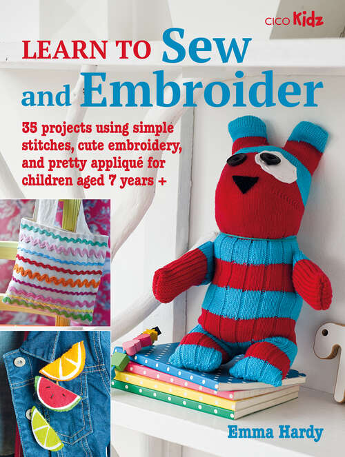 Book cover of Learn to Sew and Embroider