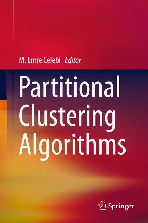 Book cover of Partitional Clustering Algorithms (2015)