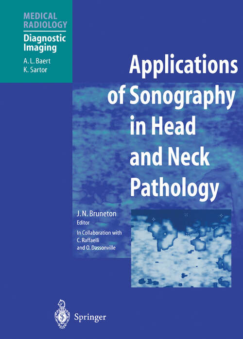 Book cover of Applications of Sonography in Head and Neck Pathology (2002) (Medical Radiology)