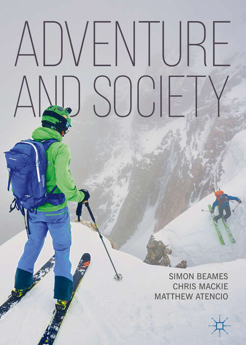 Book cover of Adventure and Society (1st ed. 2019)