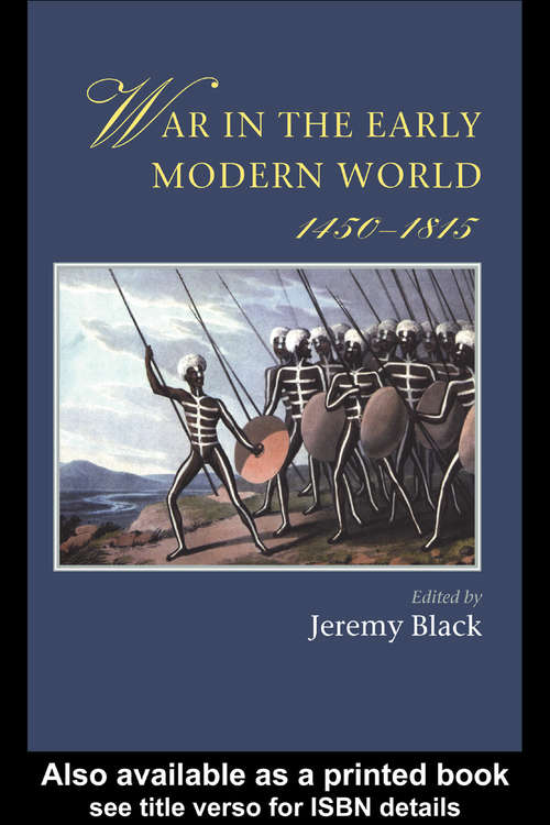 Book cover of War In The Early Modern World
