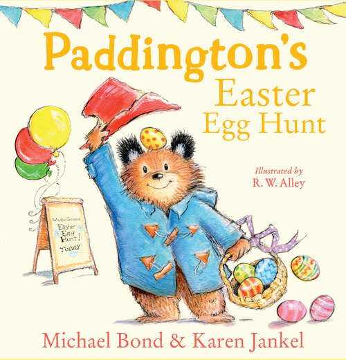 Book cover of Paddington’s Easter Egg Hunt