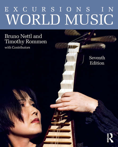 Book cover of Excursions in World Music, Seventh Edition: eBook & mp3 Value Pack